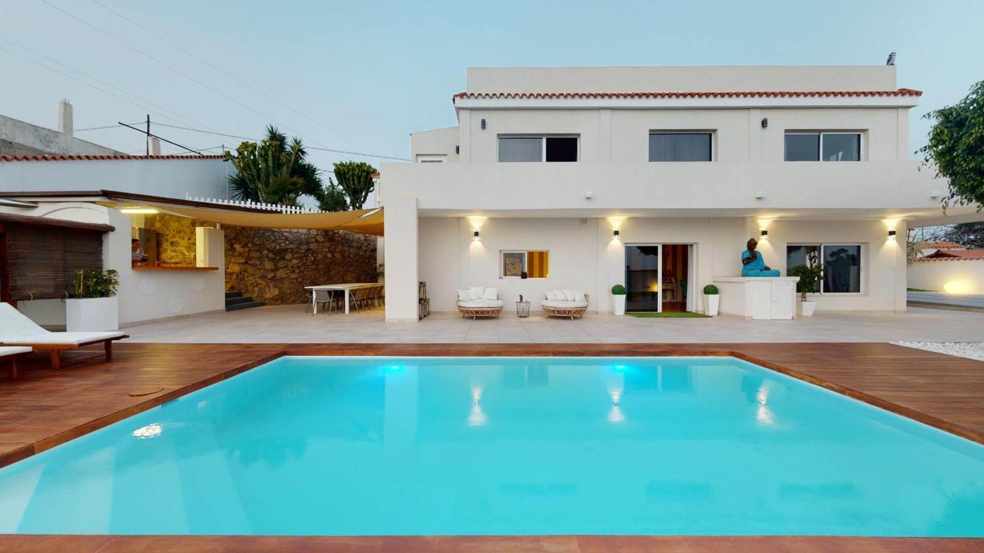 De Lujo 6hab En Maspalomas Con Piscina Privada, Y Gimnasio - Sunset Paradise Villa