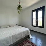 Double Room With Private Bathroom In Shared Home With Distant Sea View