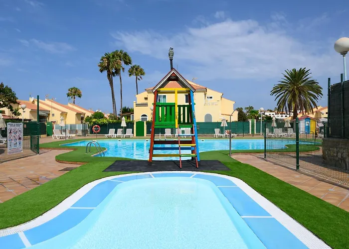 Bungalow With Terrace Bbq Pool In Maspalomas