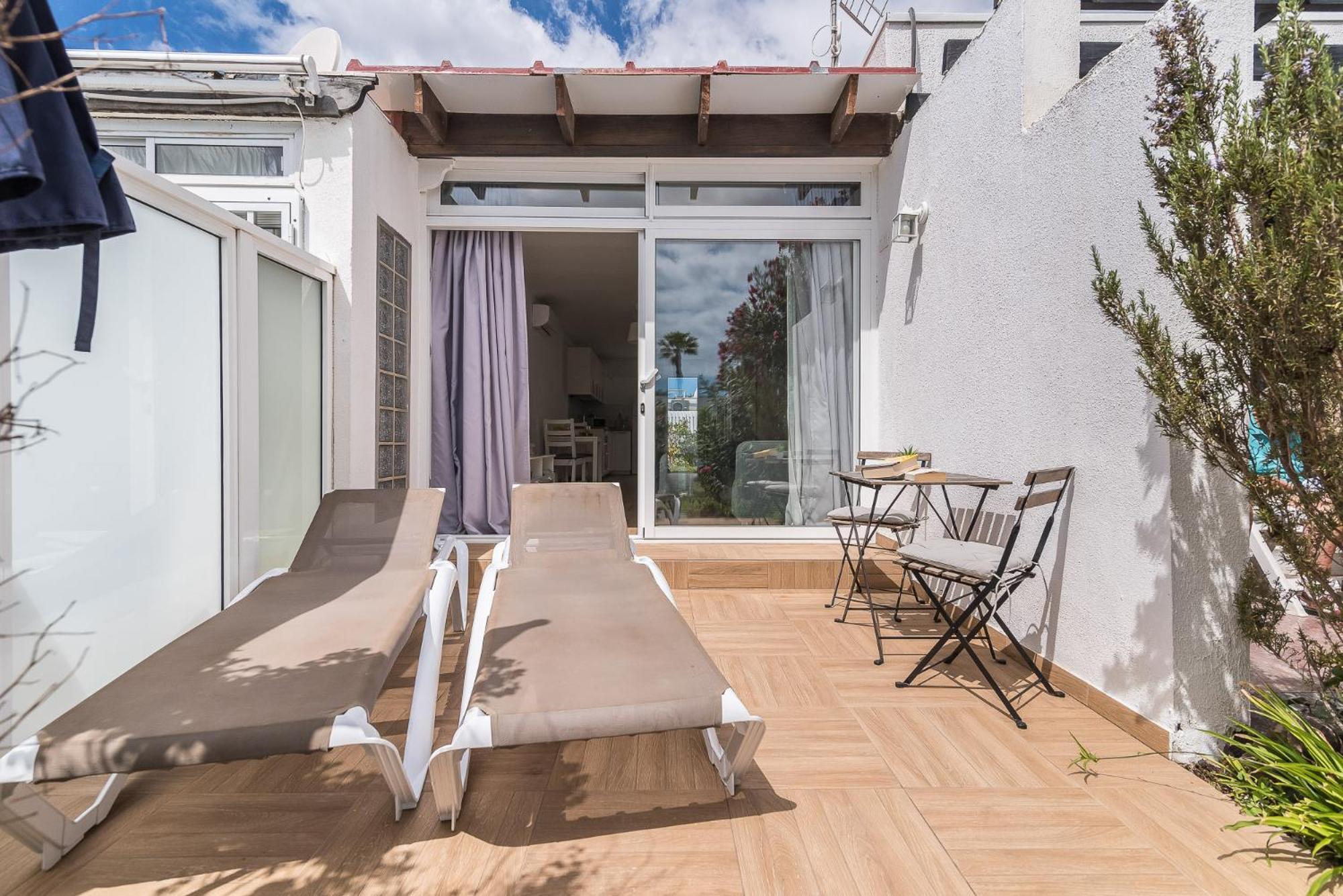 Relax En Primera Linea De Playa/mapalomas/pool Apartment