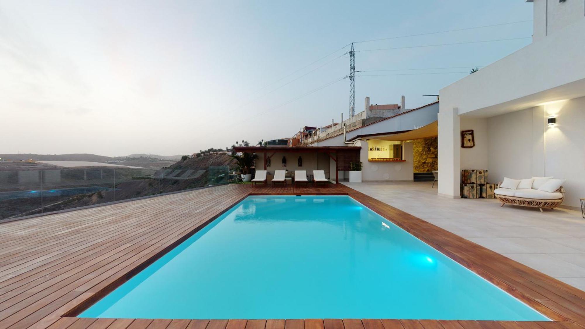 De Lujo 6hab En Maspalomas Con Piscina Privada, Y Gimnasio - Sunset Paradise Villa *