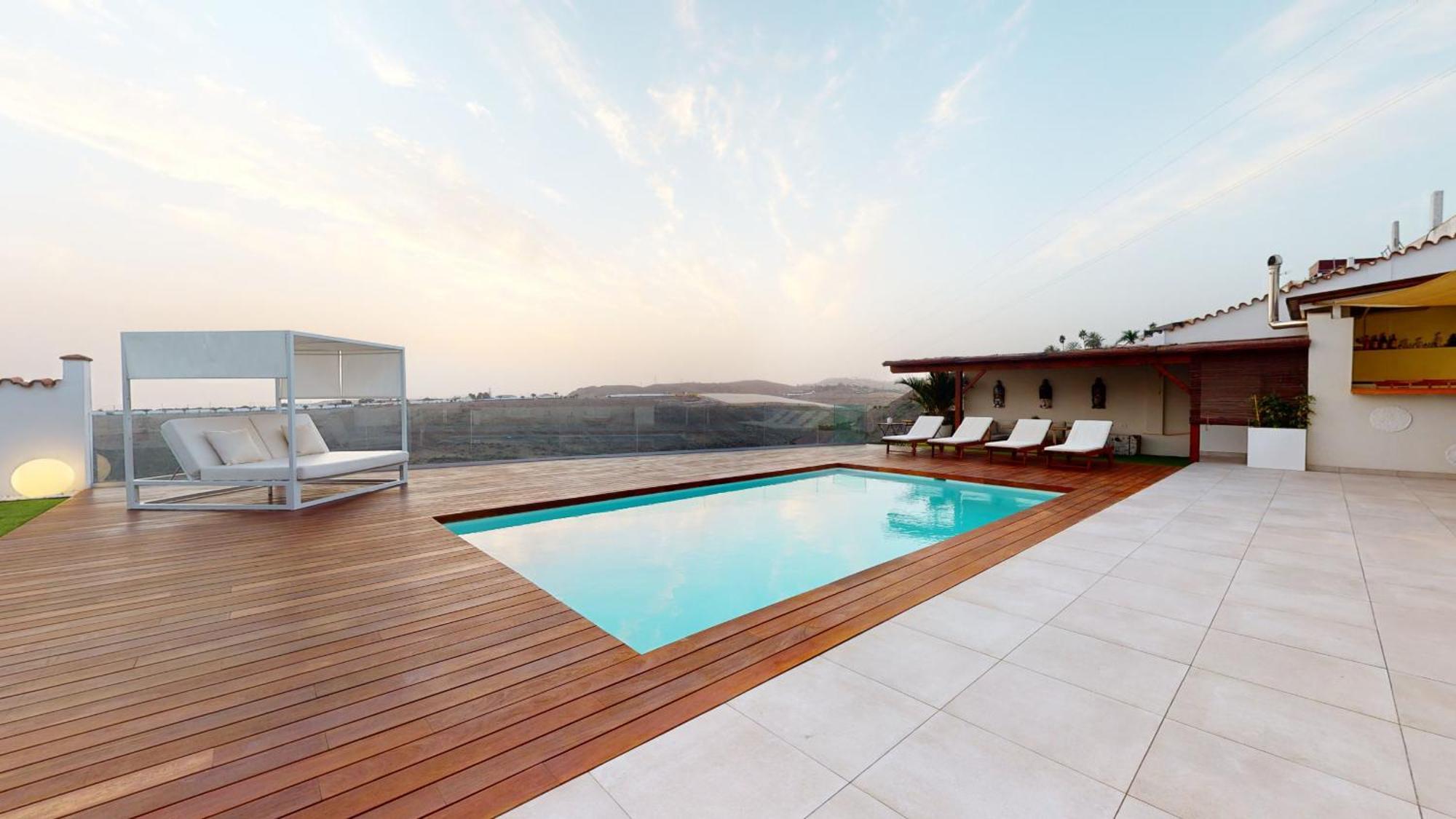 De Lujo 6hab En Maspalomas Con Piscina Privada, Y Gimnasio - Sunset Paradise Villa Maspalomas (Gran Canaria)