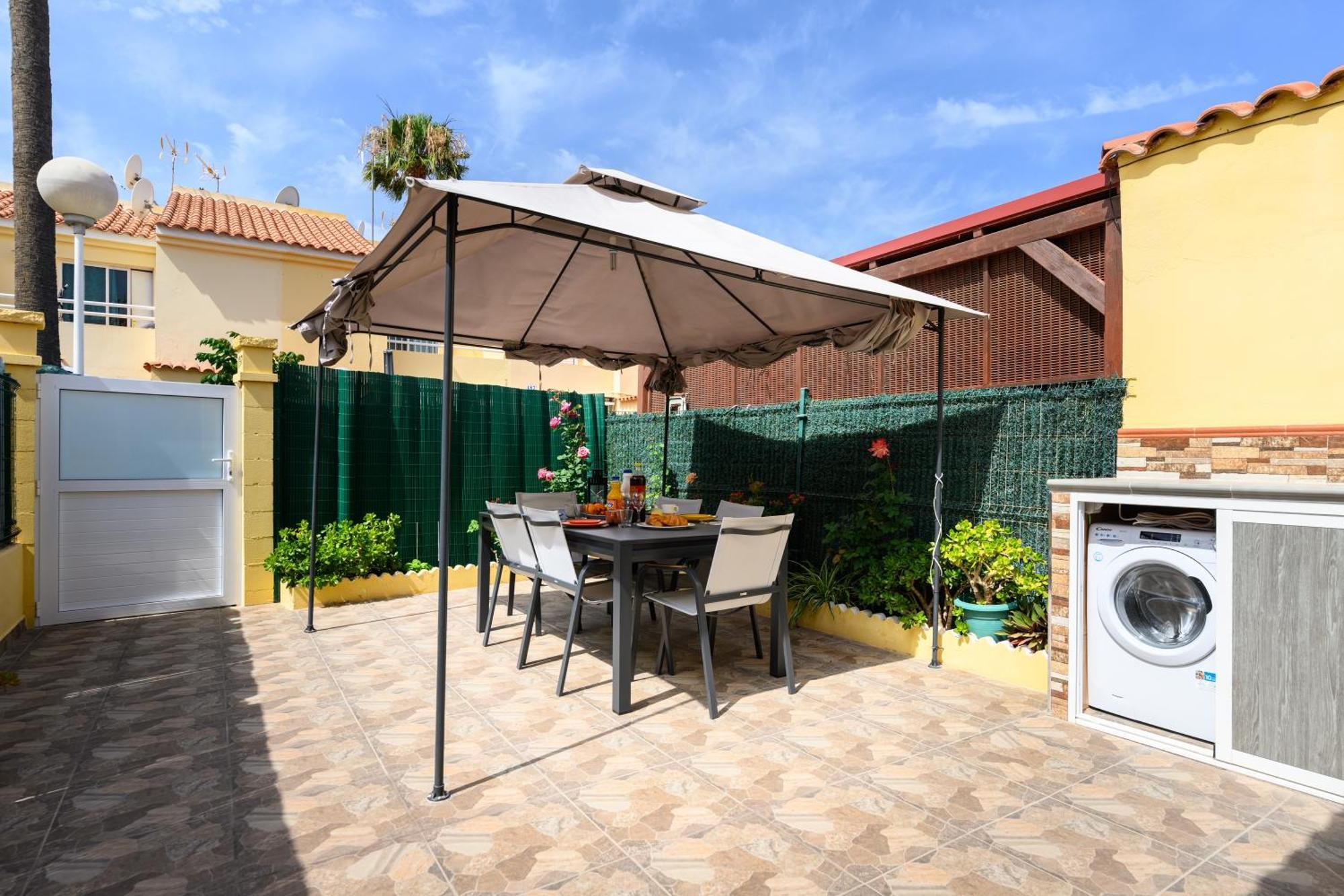 With Terrace Bbq Pool In