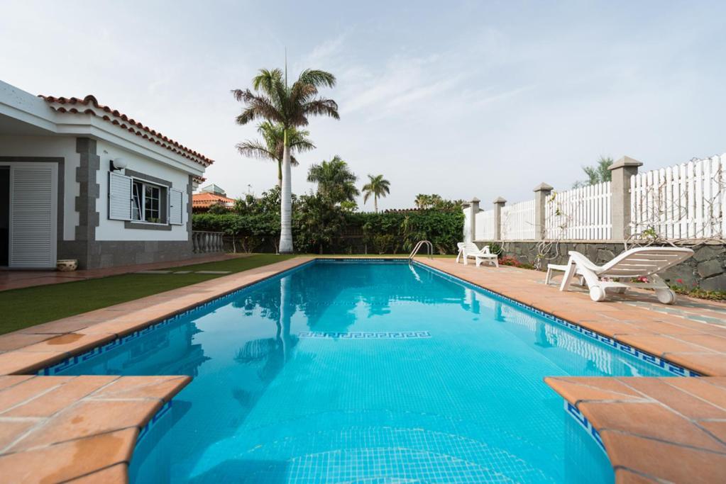 Cosmos Con Gran Piscina Y Jardin Privado * Maspalomas (Gran Canaria)