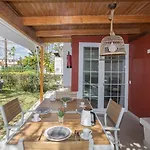 Bungalow deluxe Maspalomas jardín privado barbacoa