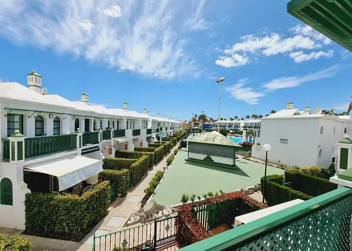 Dunaflor Maspalomas Duplex Con Vista Alla Piscina