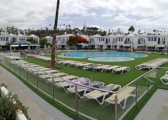 Bungalow Maspalomas Tranquilo Luminoso Y Apto Para El Teletrabajo