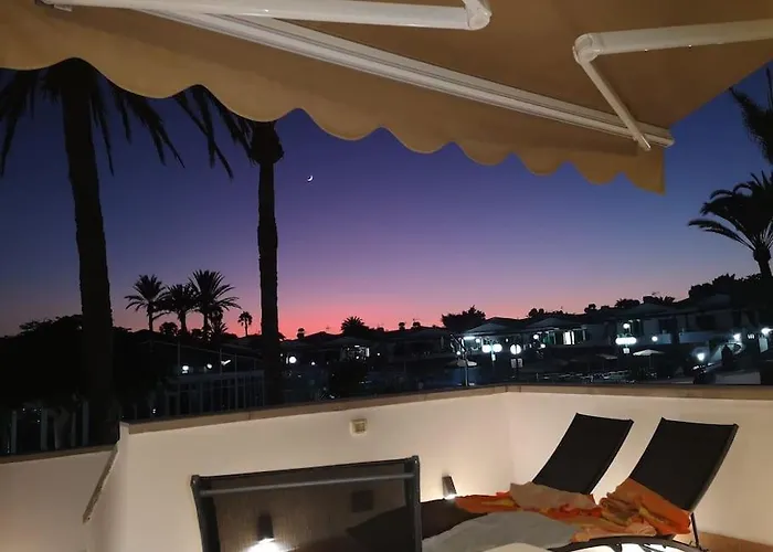 Appartamento Maspalomas Vista Golf Con Piscina