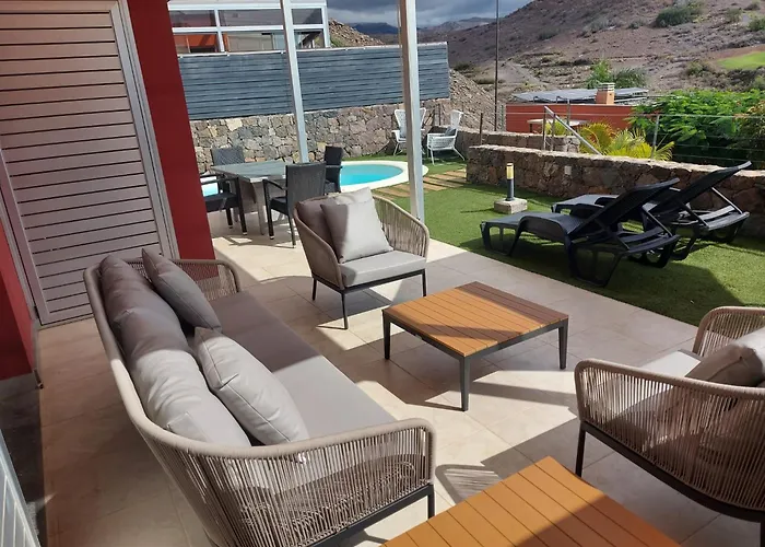 Villa Vista Golf Salobre - Maspalomas Self-Sufficient With Pool Heating