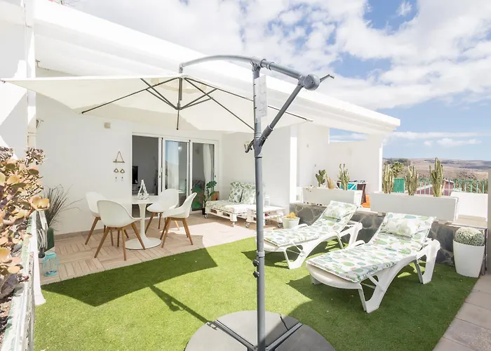 Playa Del Aguila Bungalow Con Terraza Solarium
