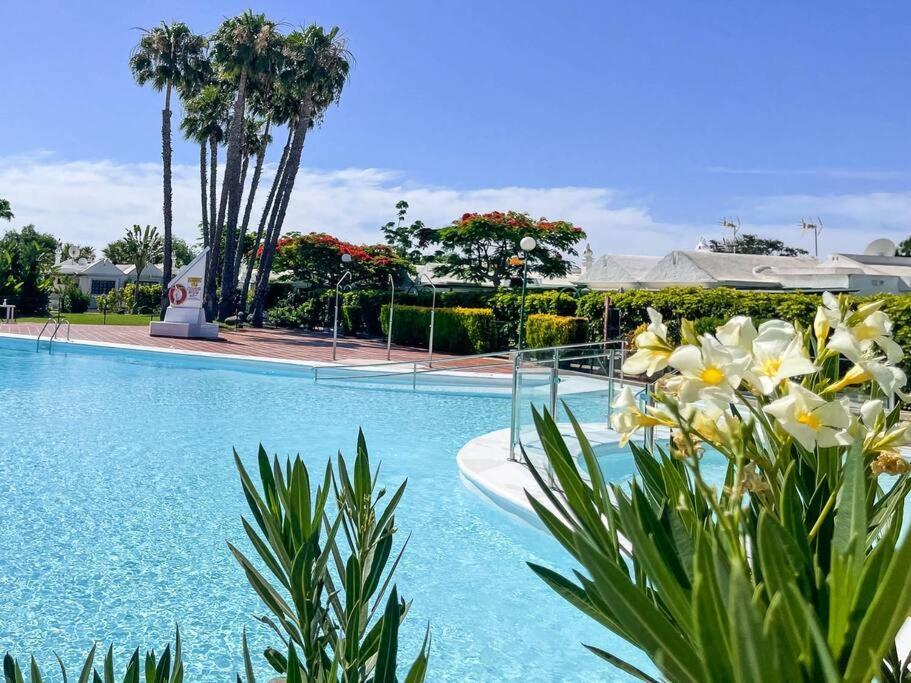 Apartment Cozy & Modern W/private Garden Bbq+wifi Maspalomas (Gran Canaria)
