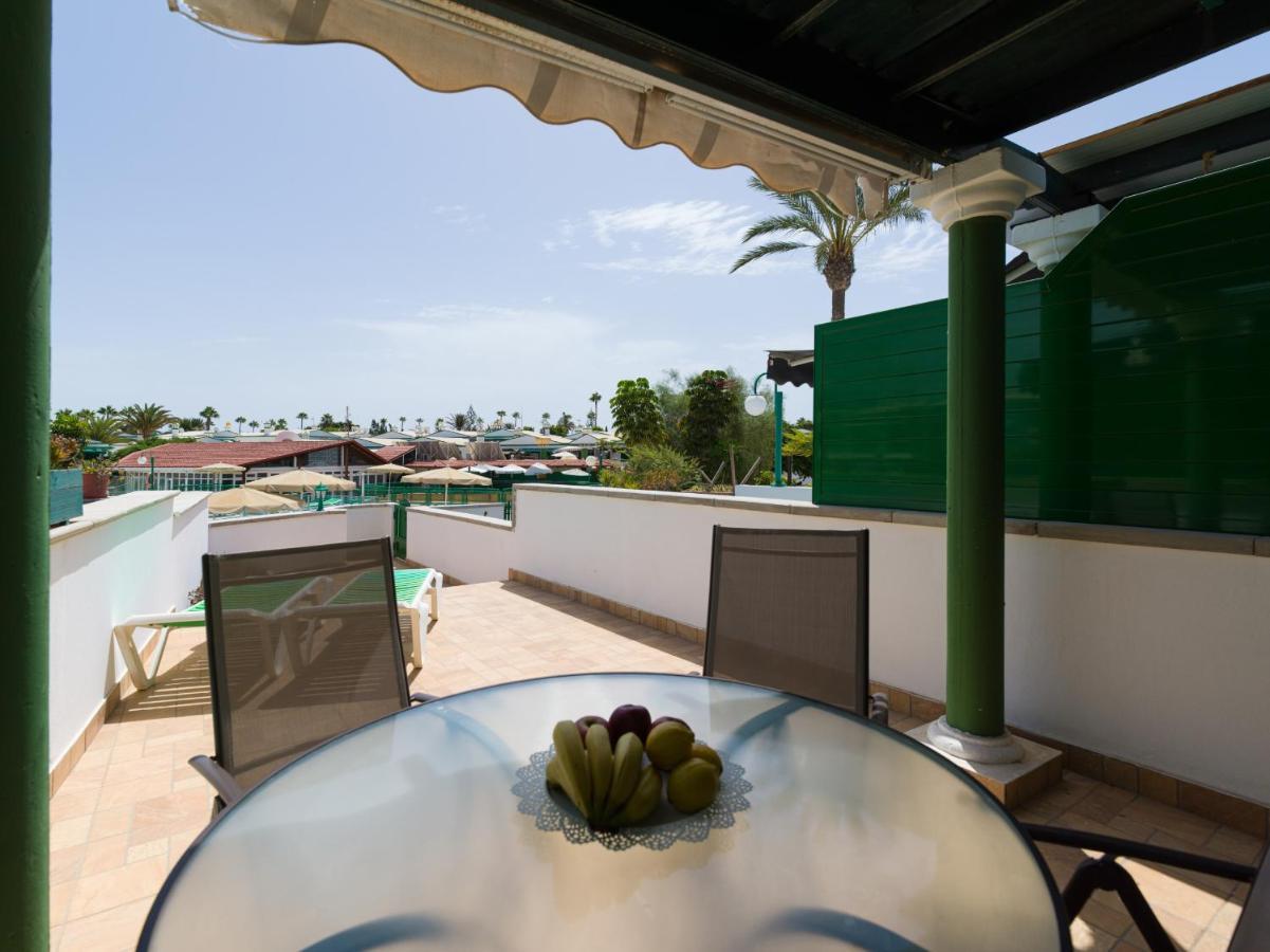 Homeforguest Bungalow Vista Golf Con Terraza Y Piscina Ferienhaus Maspalomas (Gran Canaria)