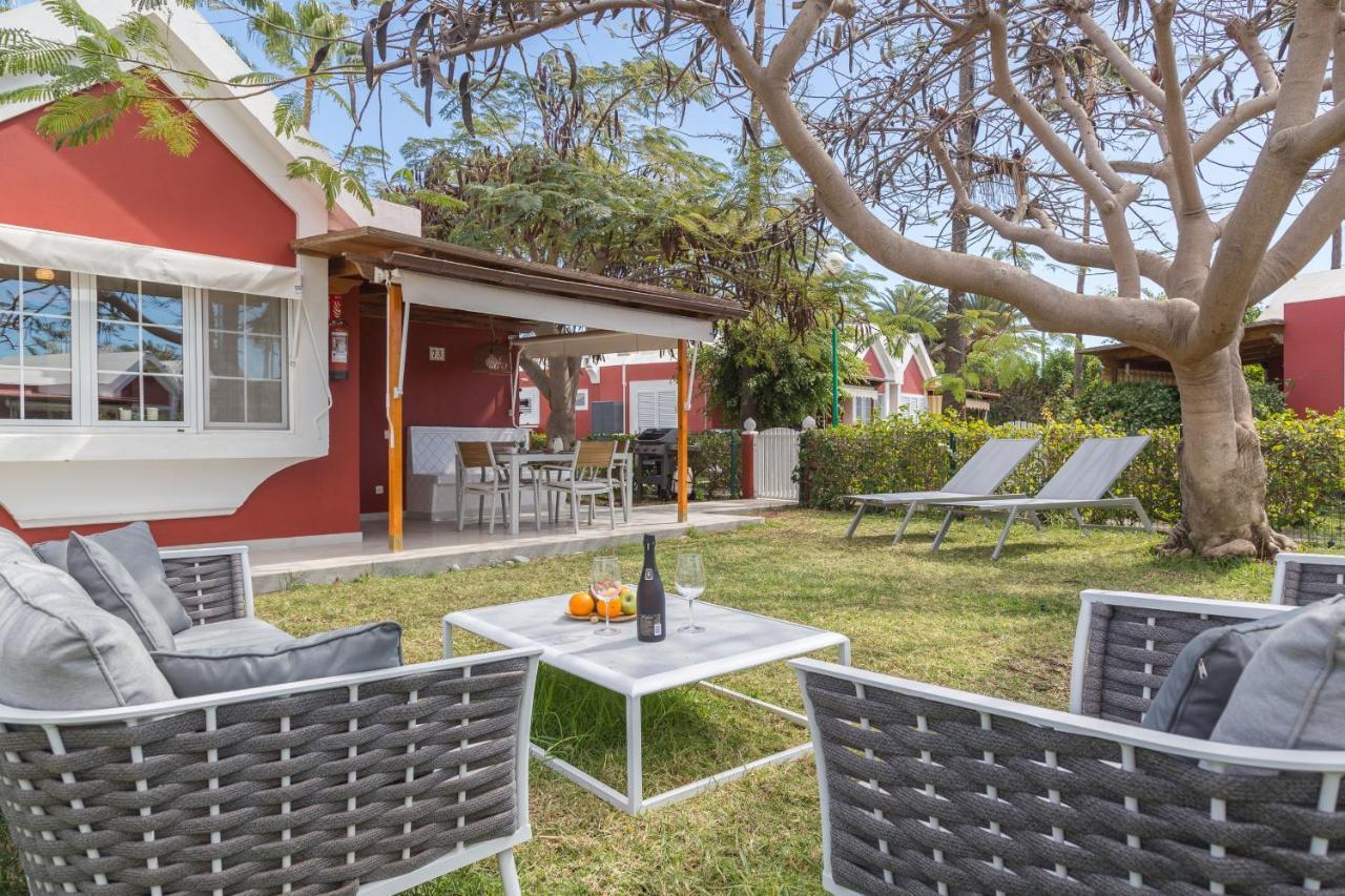 Apartamento Deluxe Maspalomas Jardín Privado Barbacoa