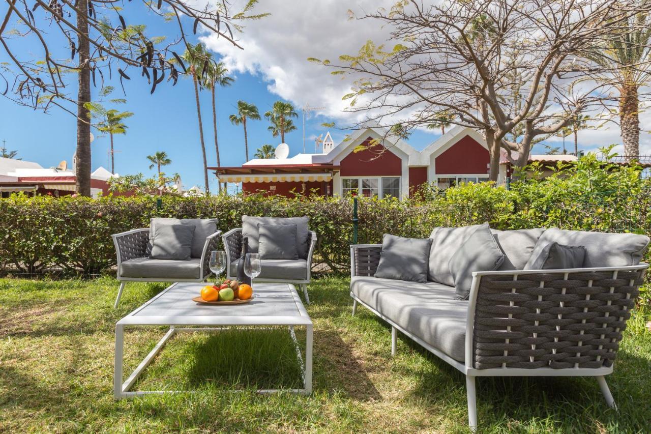 Deluxe Maspalomas Jardín Privado Barbacoa Apartamento *