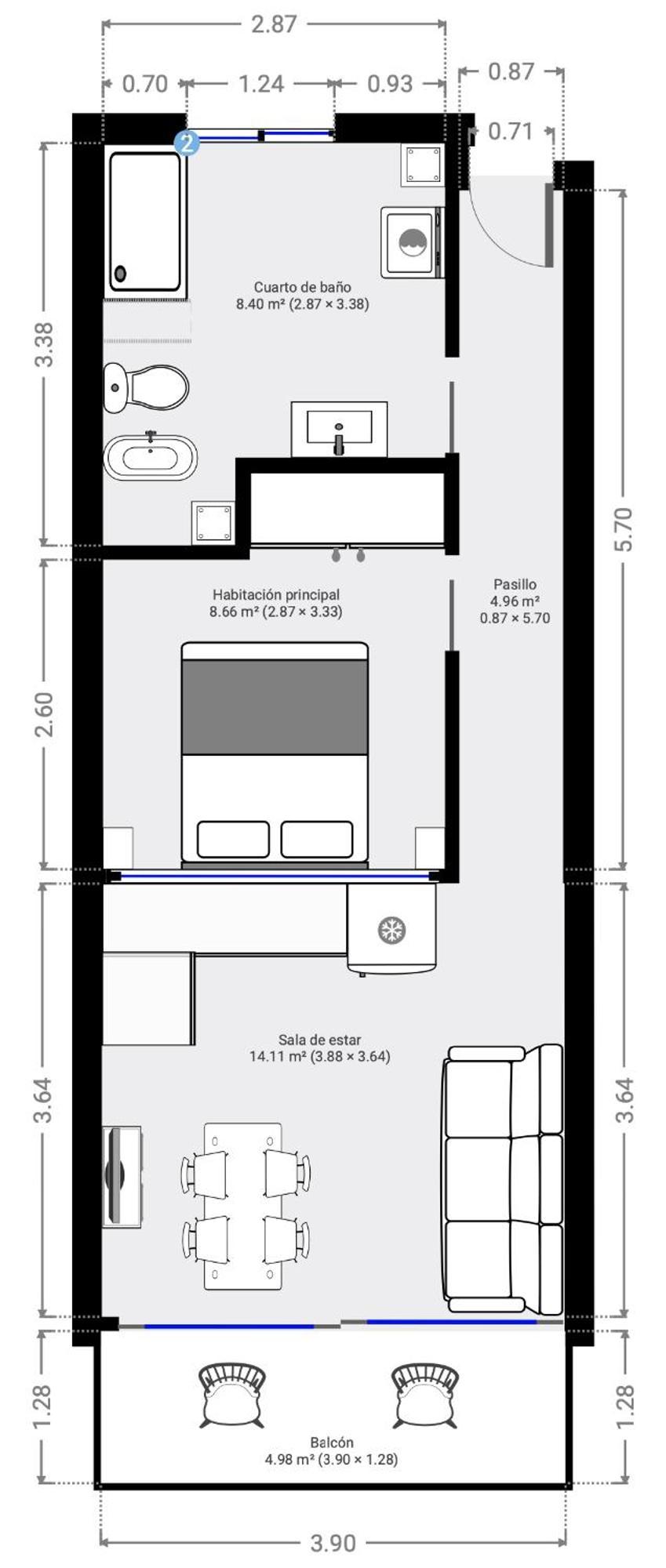 Ideal Location Flat