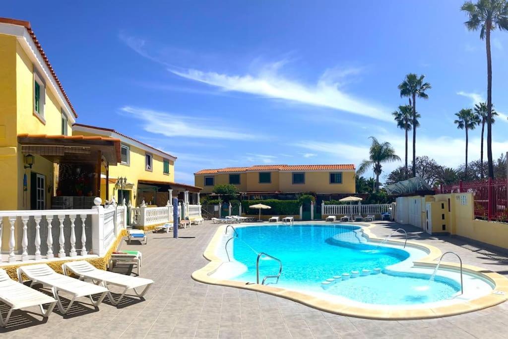 3etagen-ferienhaus,beheizter Pool,wlan,entspannung * Maspalomas (Gran Canaria)