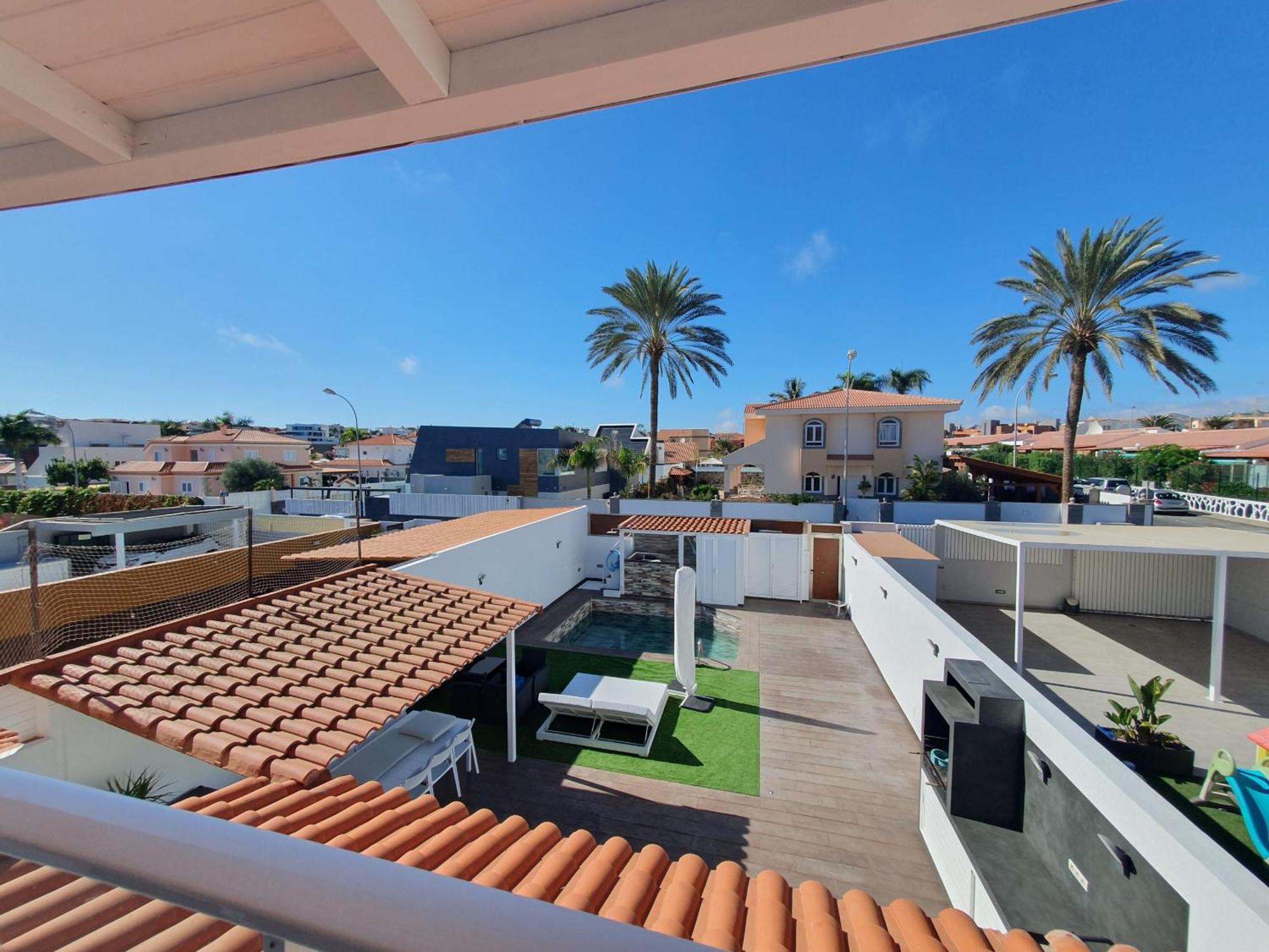 Villa De Lujo 3hab, Piscina Privada Y Bbq En Sonnenland Maspalomas (Gran Canaria)