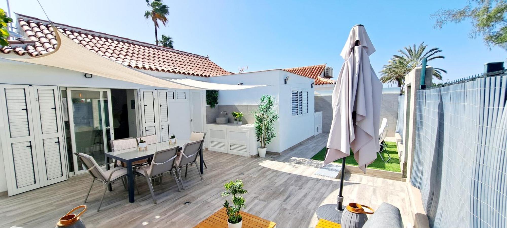 Paraiso En Maspalomas, Bonito Y Moderno Huoneisto *