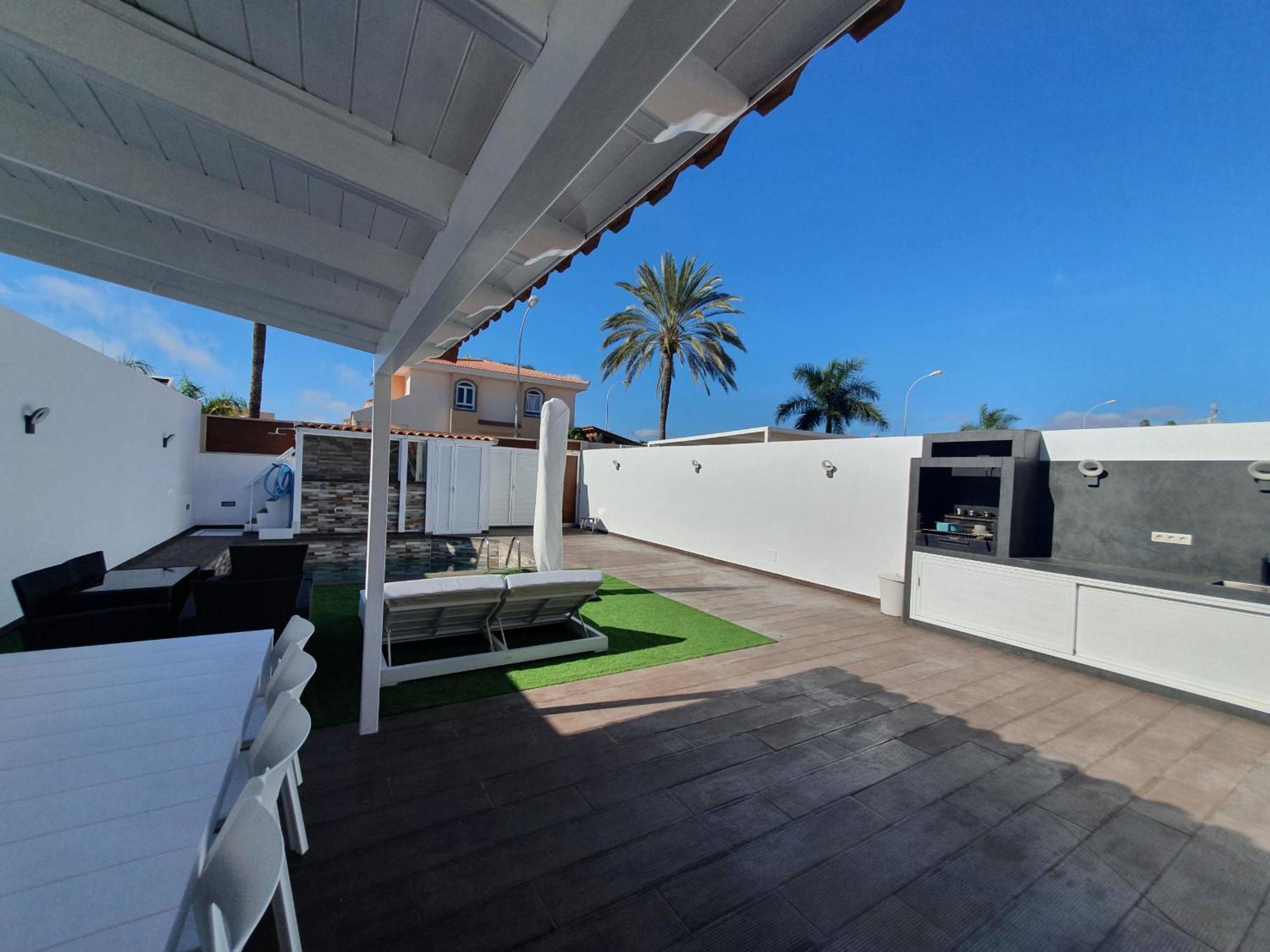 De Lujo 3hab, Piscina Privada Y Bbq En Sonnenland Villa Maspalomas (Gran Canaria)