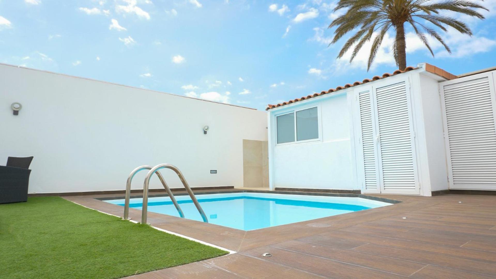 De Lujo 3hab, Piscina Privada Y Bbq En Sonnenland Villa Maspalomas (Gran Canaria)