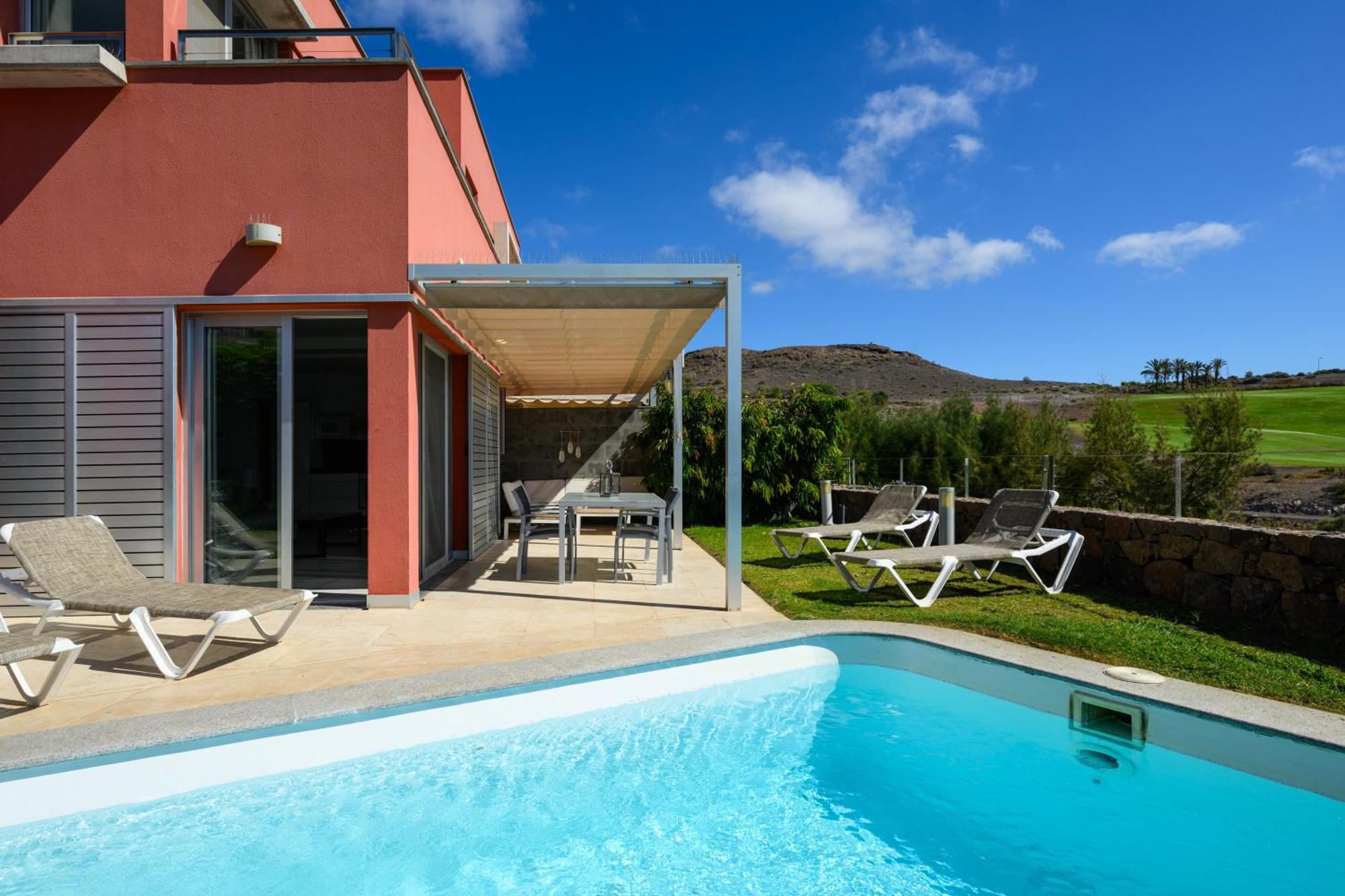 In Salobre With Private Pool & Stunning View Maspalomas (Gran Canaria)