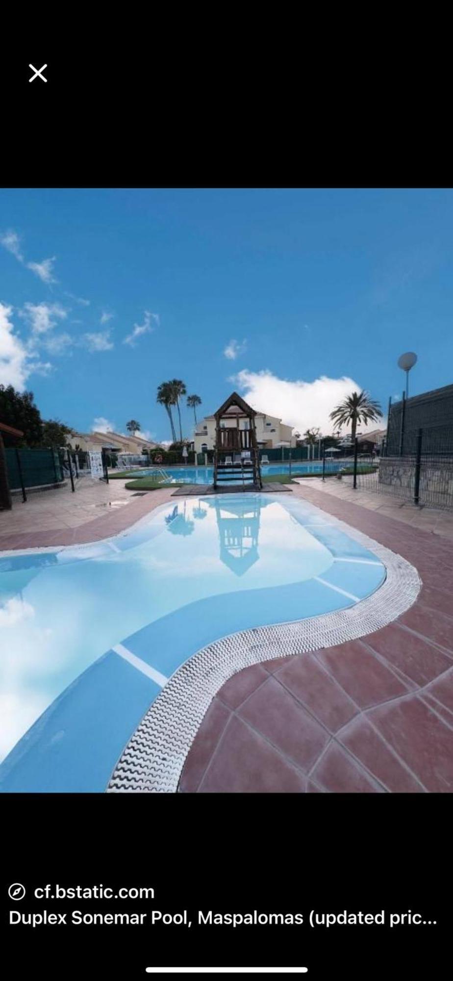 With Terrace Bbq Pool In Maspalomas (Gran Canaria)
