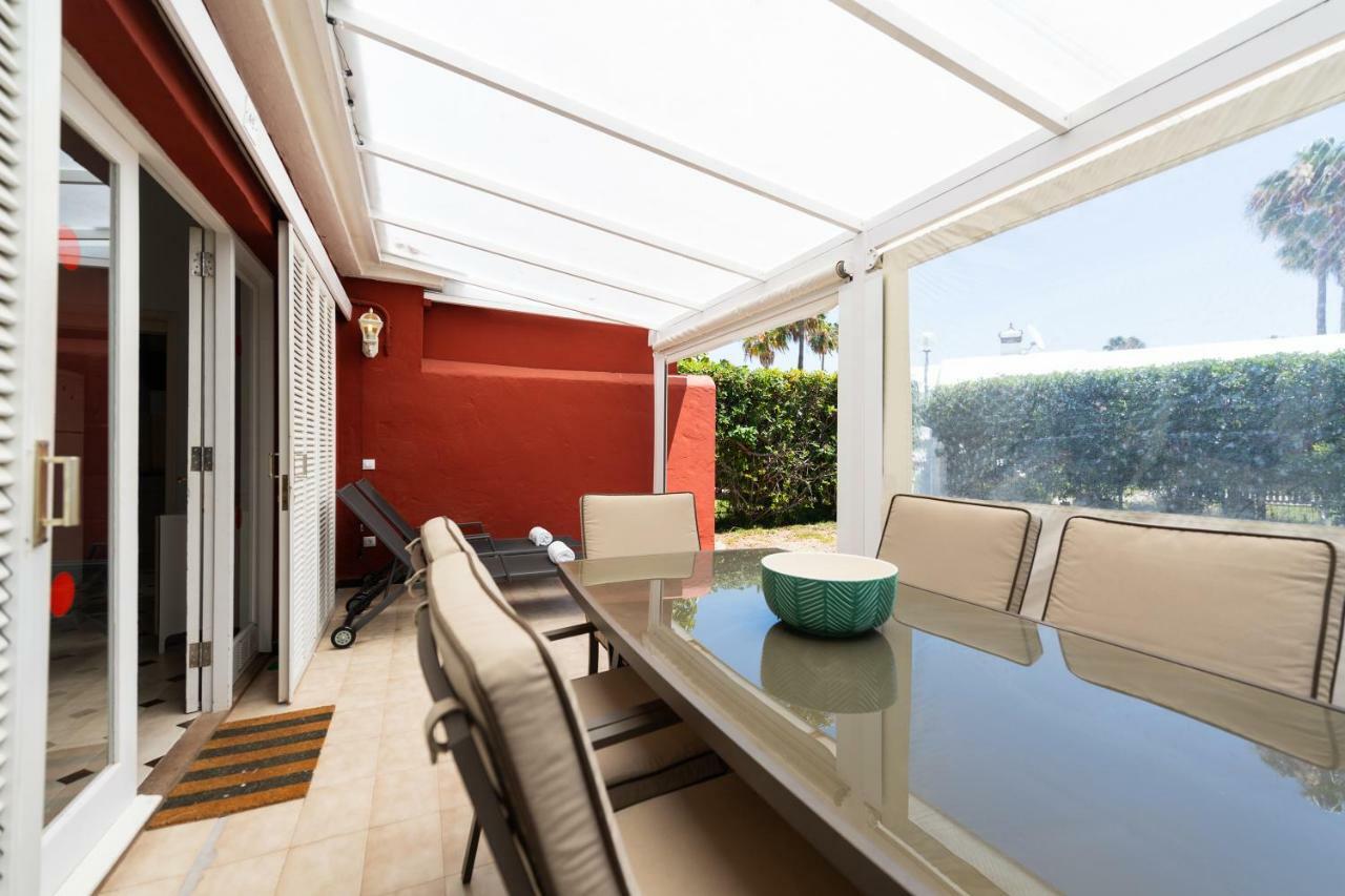 Bungalow Con Terraza Y Jardin Privado En Maspalomas