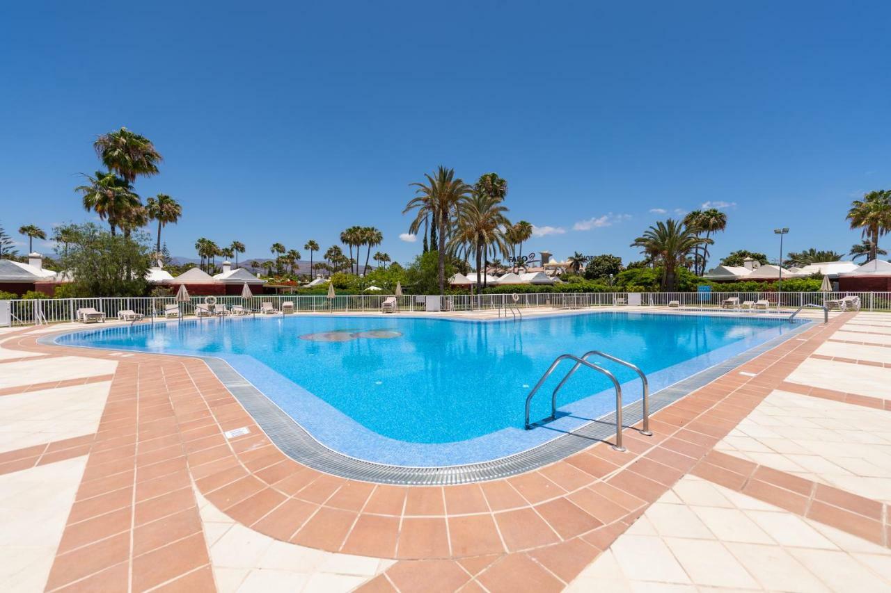 Bungalow Con Terraza Y Jardin Privado En Maspalomas