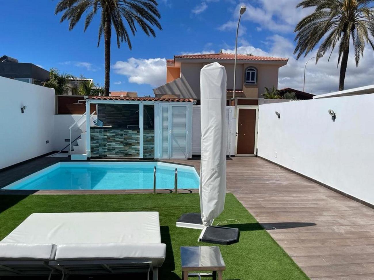 De Lujo 3hab, Piscina Privada Y Bbq En Sonnenland Maspalomas (Gran Canaria)